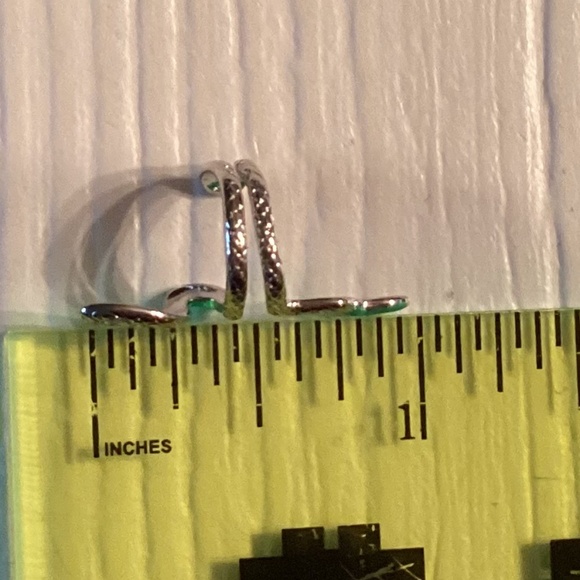 Silver Snake Ear Cuff - Picture 3 of 3
